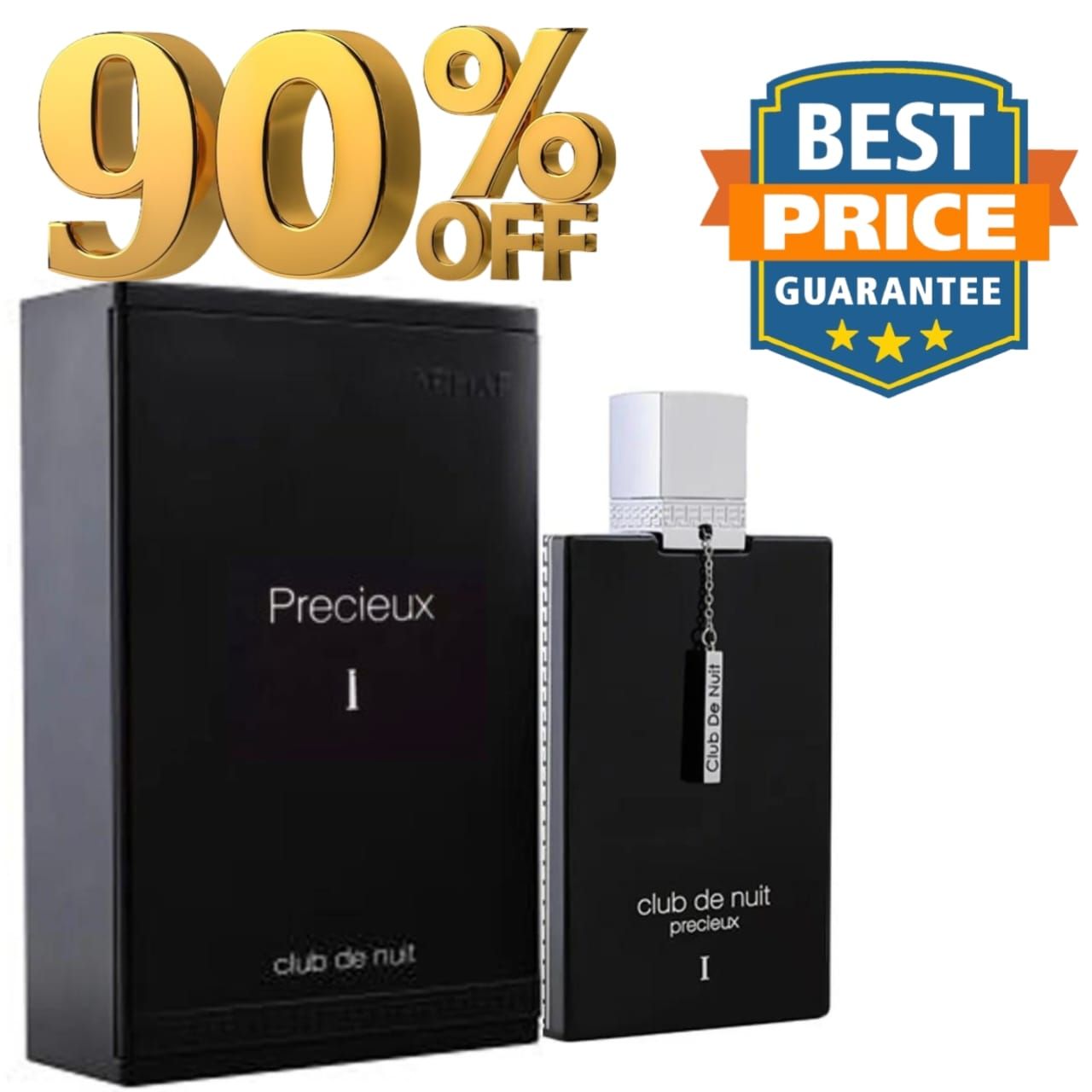 Armaf Club De Nuit Precieux 1 Extrait De Parfum 55ML Men - Sophisticated, Woody, and Oriental Long-Lasting Fragrance