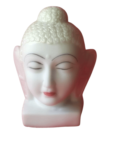 Buddha Head Statue Pack Of 2 | For Home Decor | Office Purpose | Gift Pack