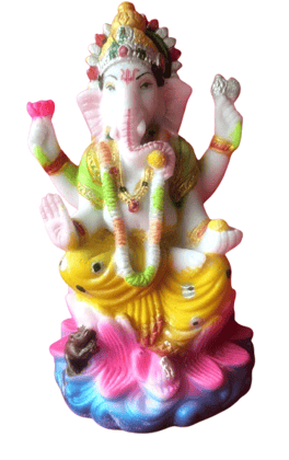 Hindu God Ganesha Statue | Ganesha Murti | Home Decor | Gift Pack