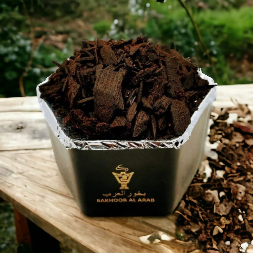 ALNAQI Bakhoor Al Arab-50gms| Perfect for Pooja and Relaxation| Made in India | rich sandalwood, Natural Wood Chips for Home & Office, Fresh & Soothing Fragrance |