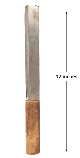 Kitchen Knife with Wooden Handle