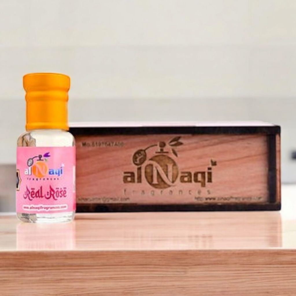 alNaqi Real Rose Attar-6ml | For Men And Women | Pack Of 1 | Original & 24 Hours Long Lasting Fragrance | Most Wanted Arabian Aroma | (unisex) |