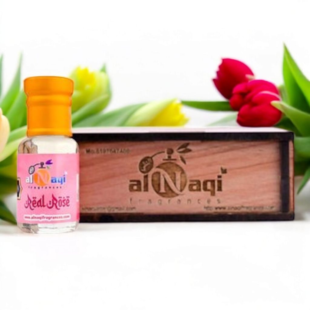 alNaqi Real Rose Attar-6ml | For Men And Women | Pack Of 1 | Original & 24 Hours Long Lasting Fragrance | Most Wanted Arabian Aroma | (unisex) |