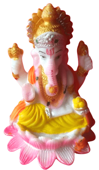Ganesha Statue For Car Dash Board Other Vehicle Dash Board | Office Table | Decor Purpose Pack Of 2