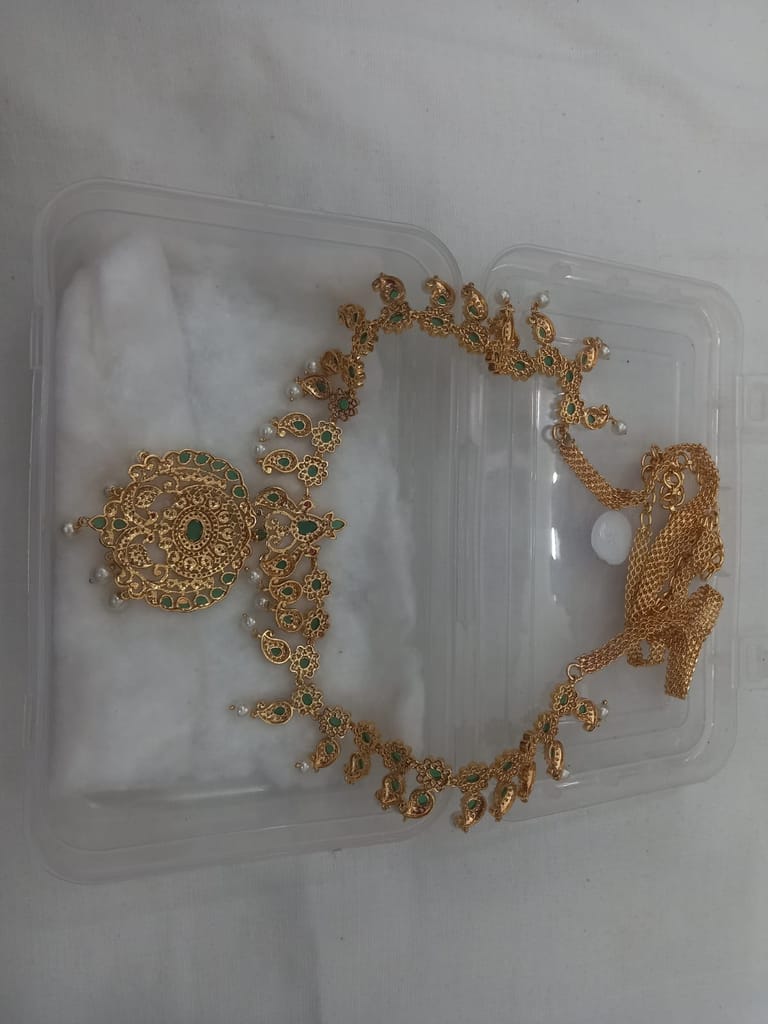  Gold Plated Traditional Indian Kamarband for Women