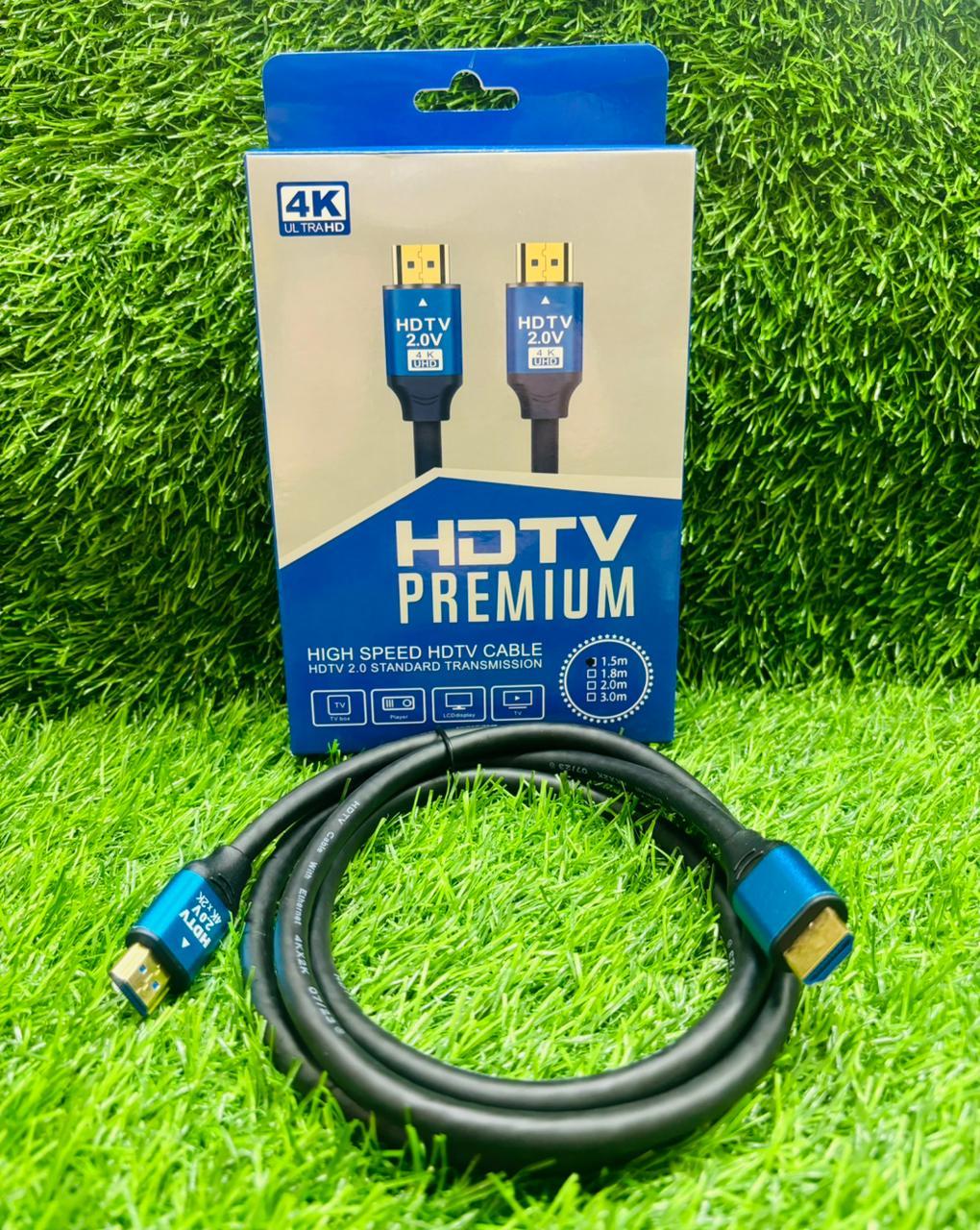 HDMI Ultra HD Cable with Ethernet, 18 GBPS Transmission Speed