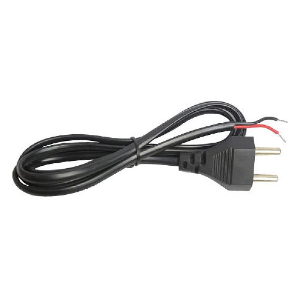 2 Pin Mains Power Cable Cord - 2 yard 6A 250V AC Electric Wire with 2 Pin Plug and Insulated Wire ,1.5m
