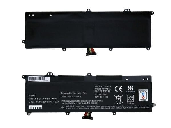 Laptop Battery For ASUS X202 / X201, 7.4V 2 Cells 2000mAh – Compatible