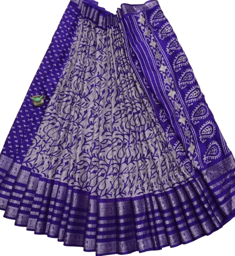 Women's Handloom Pure Cotton Silk Saree With Blouse Piece, Floral Print Traditional Saree
