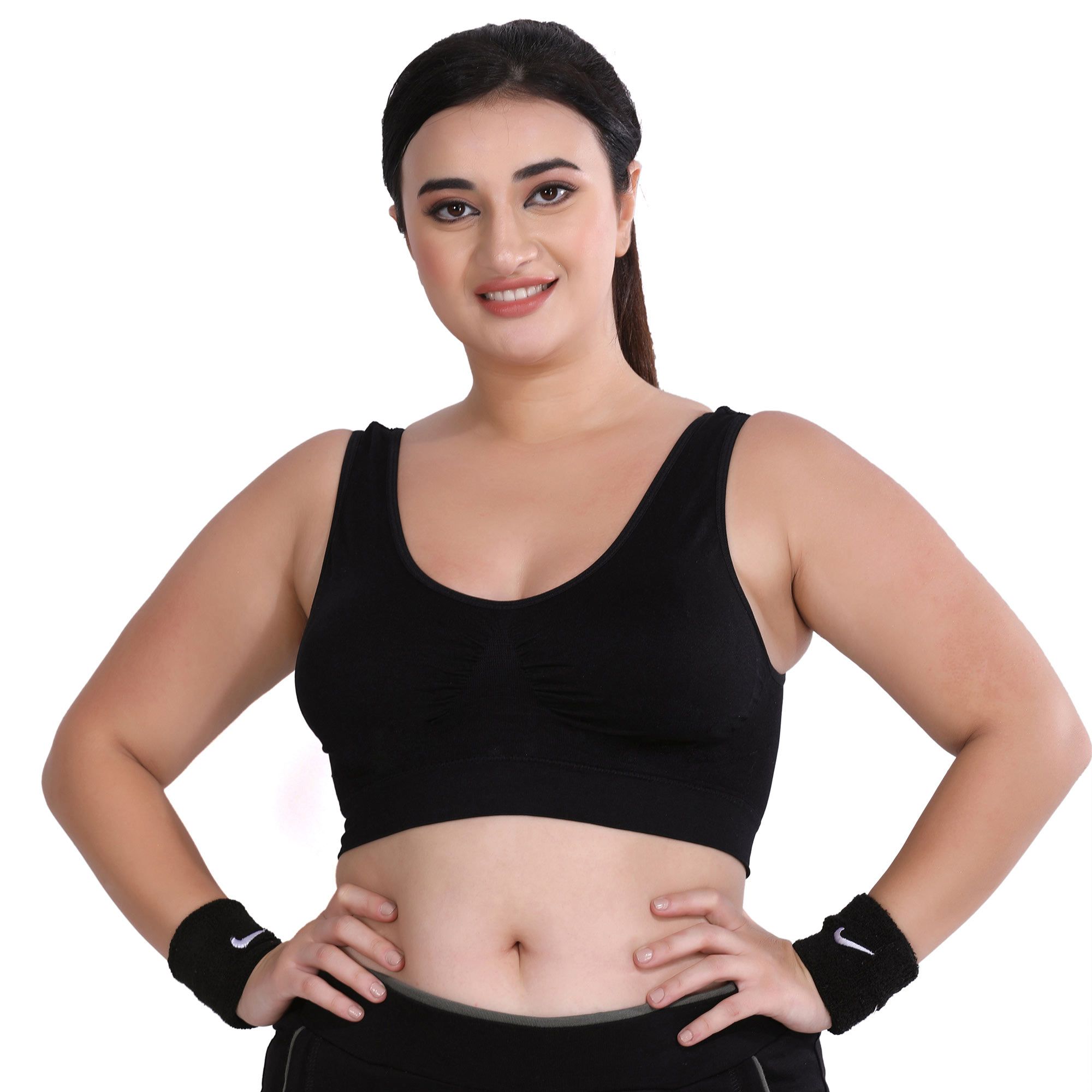 LOVEBIRD Air Bra Sports Bra Plus Size Stretchable Non-Padded Bra