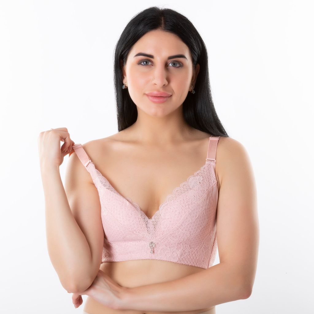Butterfly Soft Cushion Bralette Lacy Bra