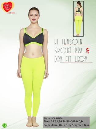 Cardio High Support Sports Bra