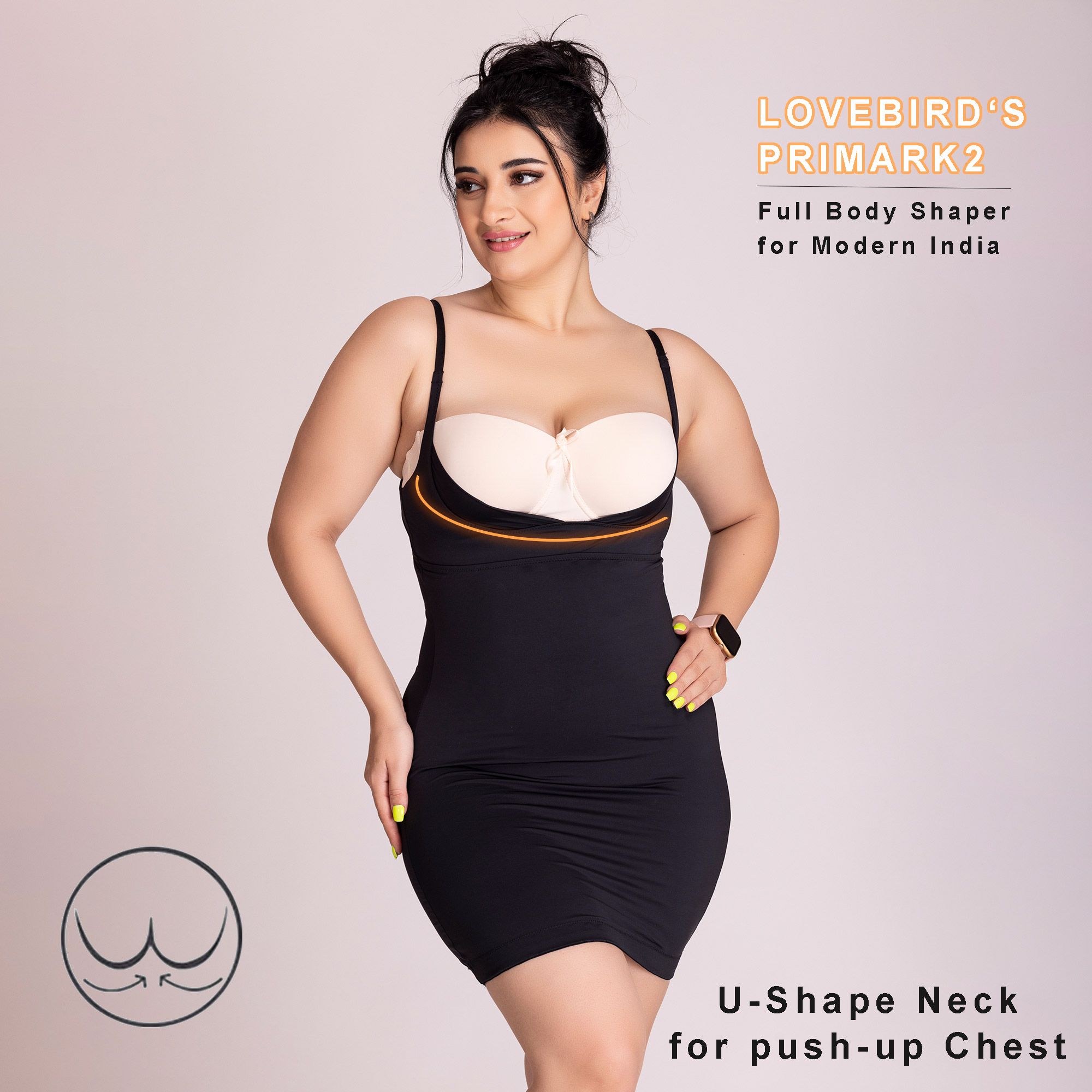 Primark2 Long Upper Shaper Bamboo Fabric Slip