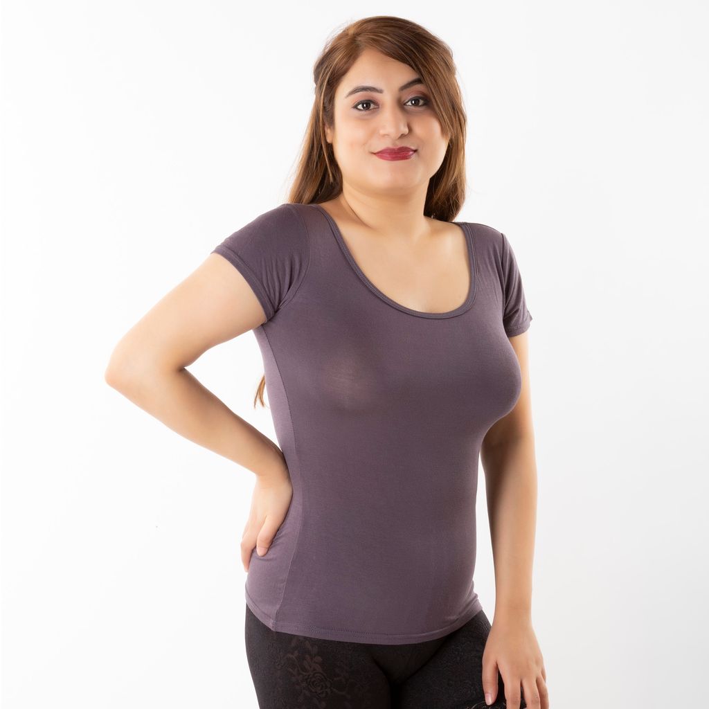 Ladies Warm Modal Inner Half Sleeves for Snow