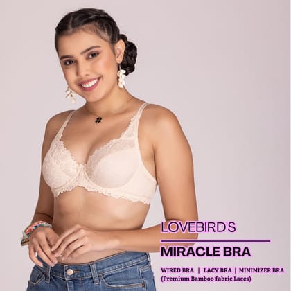 Intimate Lace Underwired Full Coverage Minimizer Bra