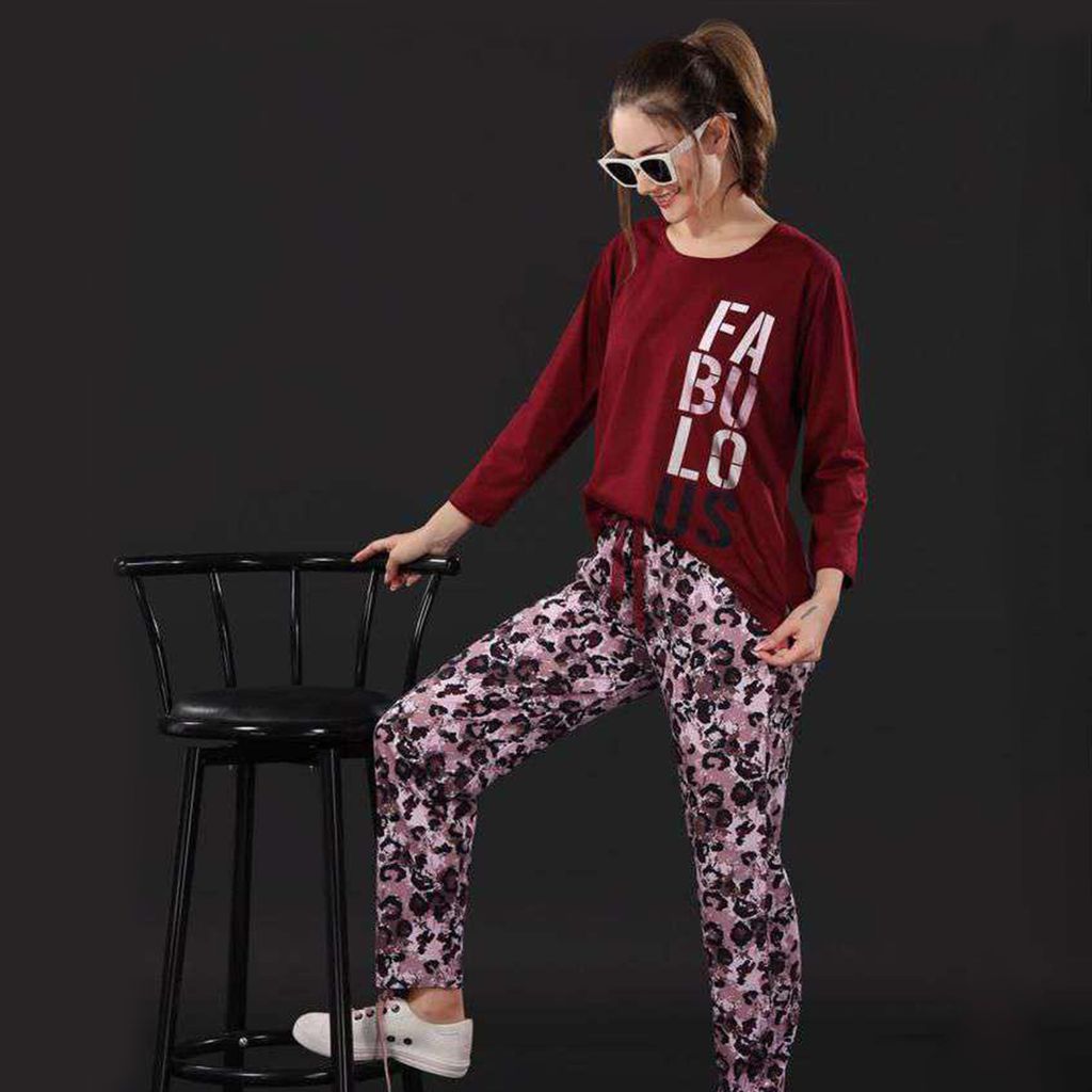 NS-5681 Full Sleeves Night Suit