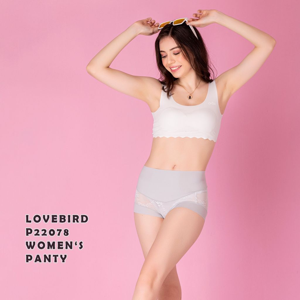 P2061 FRONT LACE MODAL HIP HUGGER PANTY
