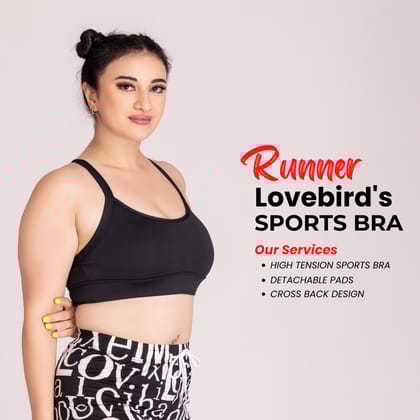 Lovebird Runner Lynn Sports Bra