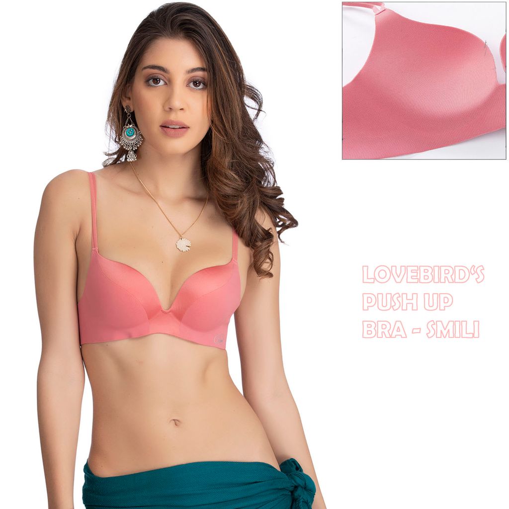 Push-Up Wireless Padded Comfortable T-Shirt Bra