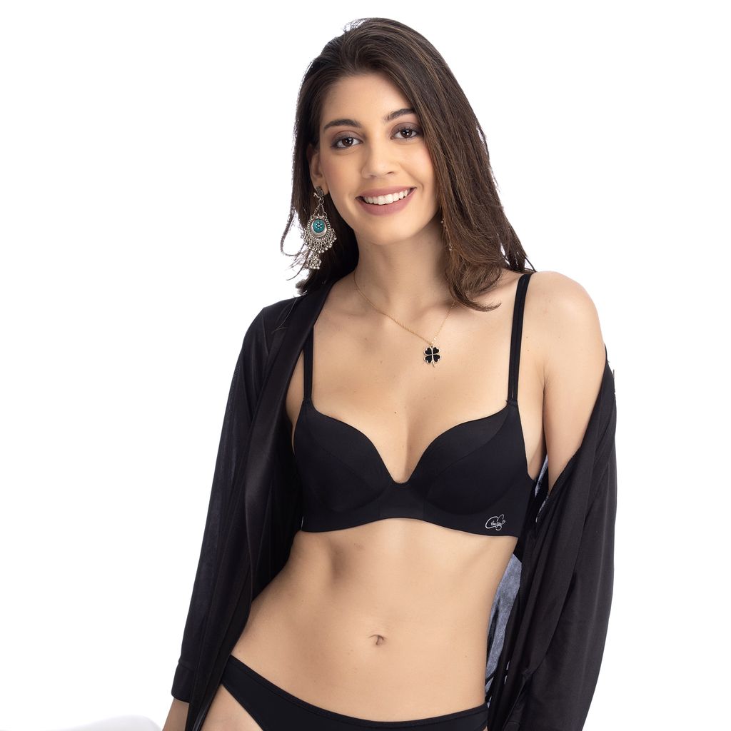 Push-Up Wireless Padded Comfortable T-Shirt Bra