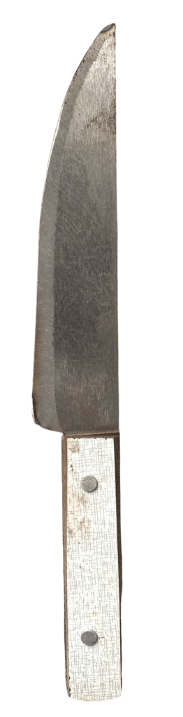 Kitchen Knife with Mica Plywood Handle (12 Inch)