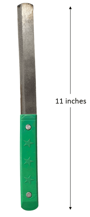 Kitchen Knife with Plastic Handle (11 Inch)