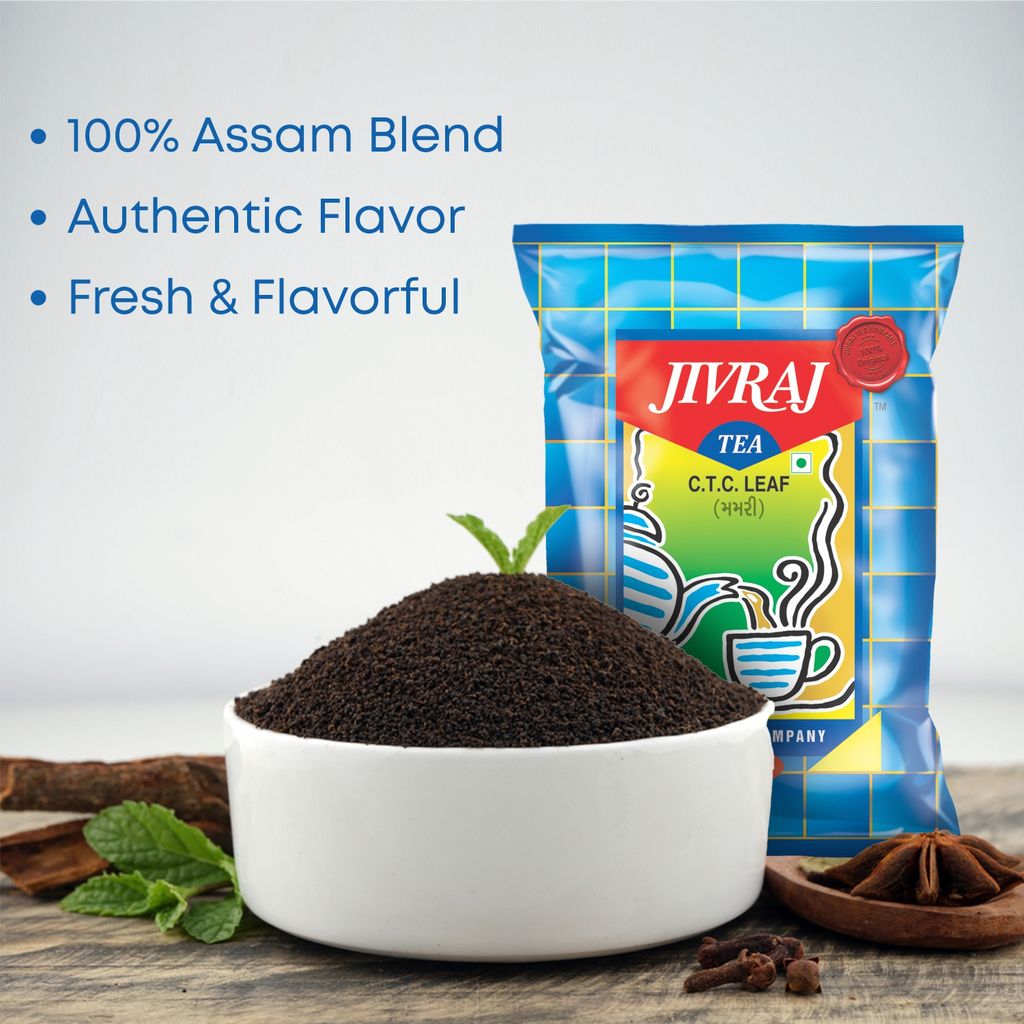 Jivraj Tea CTC Leaf Tea (1Kg)
