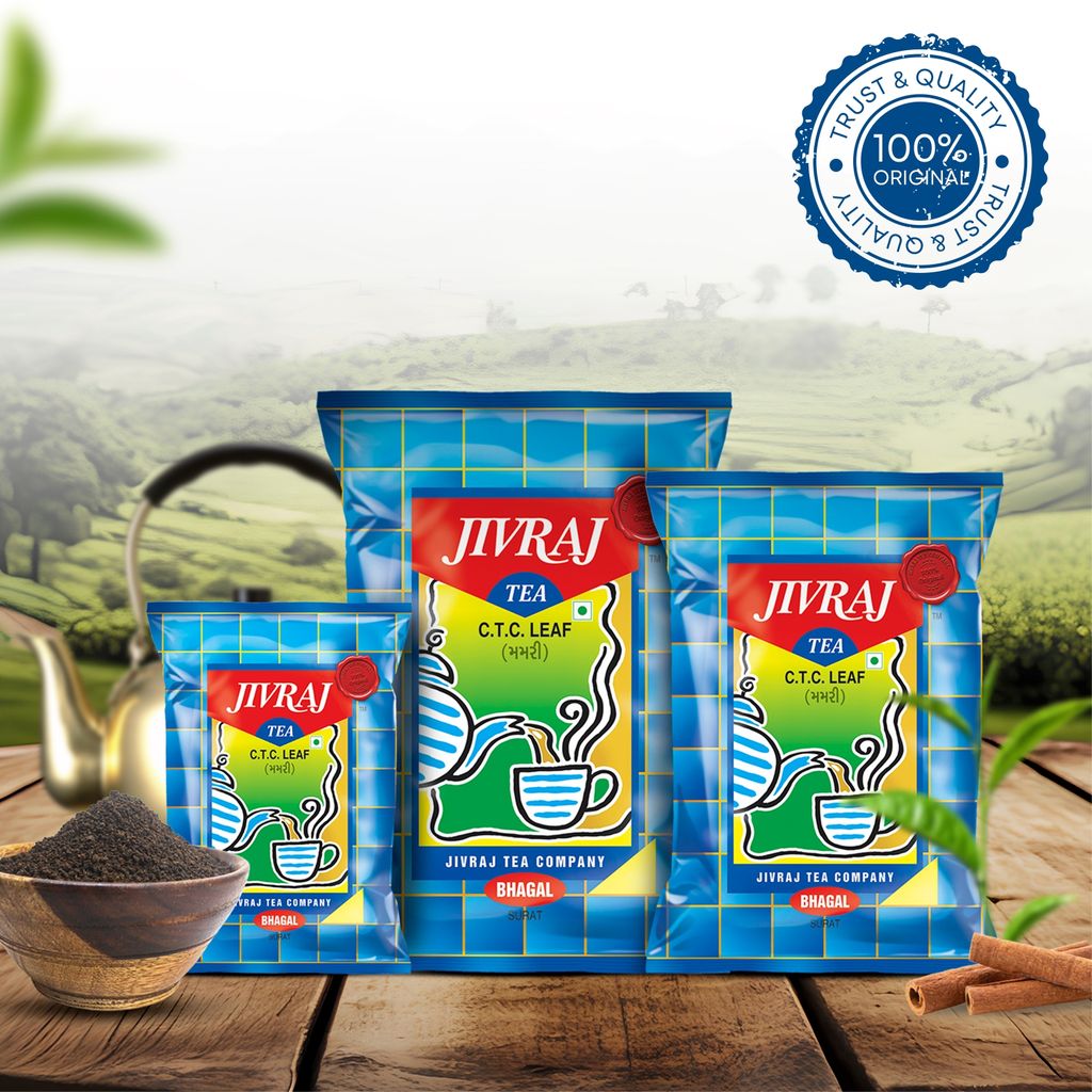 Jivraj Tea CTC Leaf Tea (1Kg)