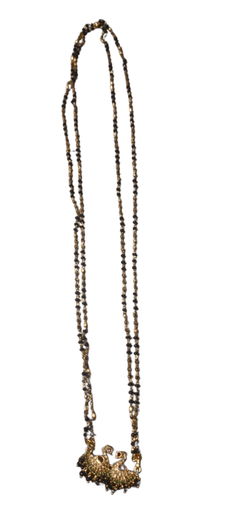 Traditional Indian Black Beads chain
