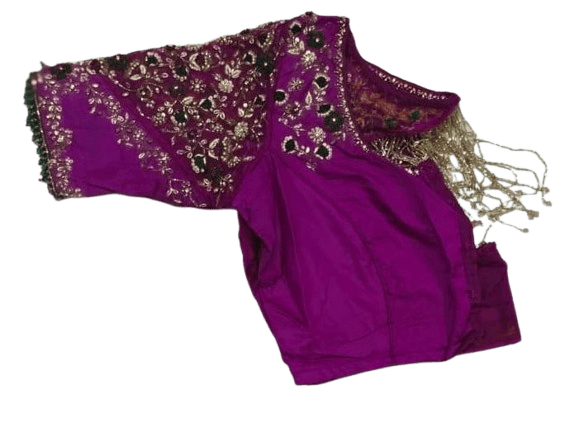 Best Women Embroidered Halter Neck Blouse 2025 at ShopCircuit | ONDC