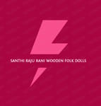 SANTHI RAJU RANI WOODEN FOLK DOLLS