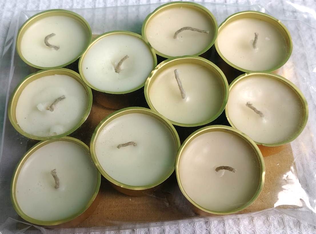 Gold Cup Scented Candles | Soyawax | (Set of 10)