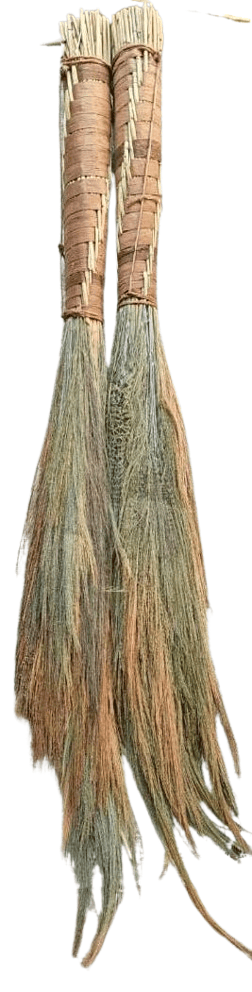 All-Natural Handcrafted Broom for Home and Garden Cleaning