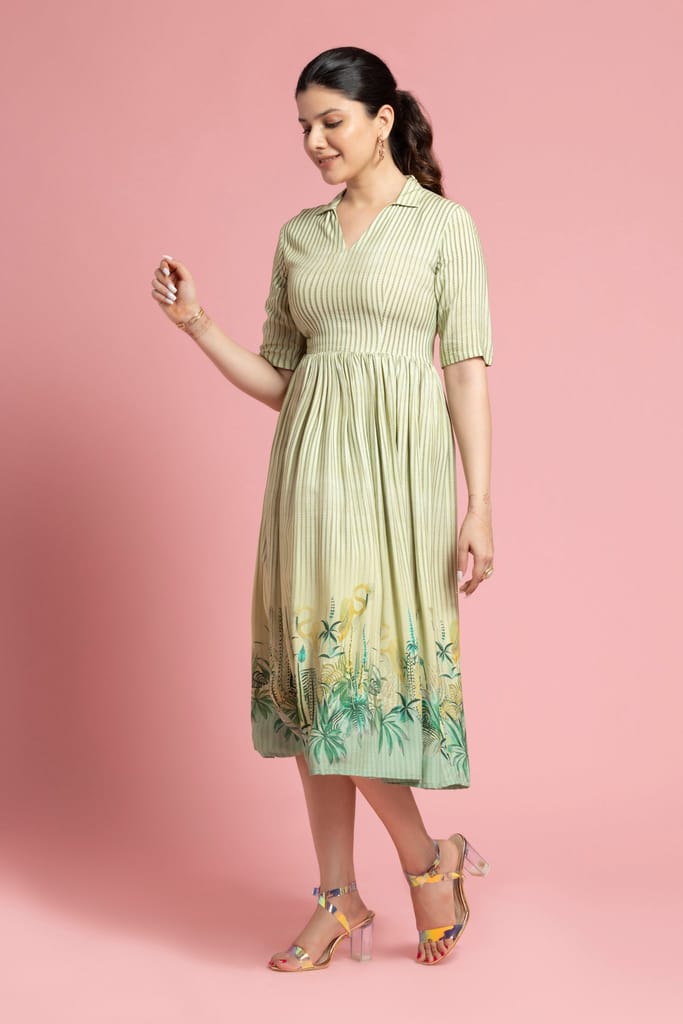 Top Women Botanical breezy dress 2025 at ShopCircuit | ONDC