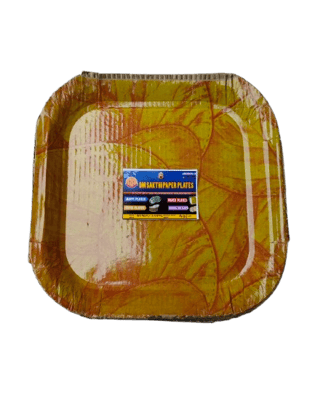 Om Sakthi Paper Plates :: Square Paper Plates (20 PACKET)