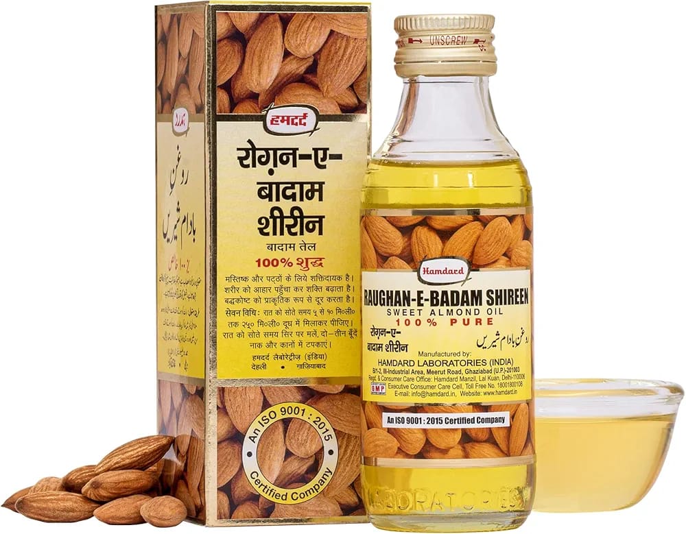  Raughan-E-Badam Shireen Sweet Almond Oil 100% Pure