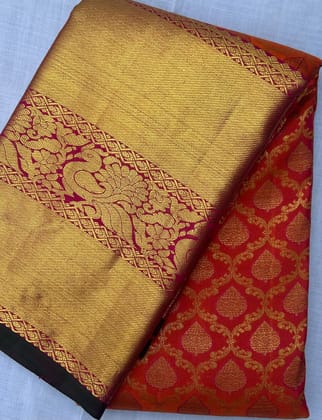  Kanjivaram Silk Saree With Blouse Piece