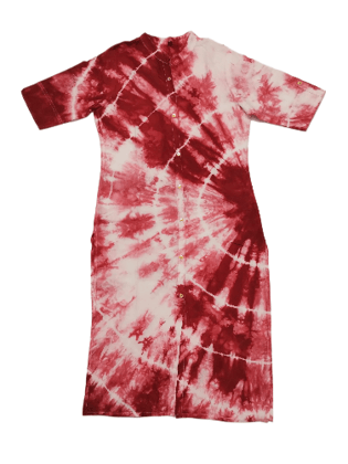 Handdyed Bandhani Kurta for Women