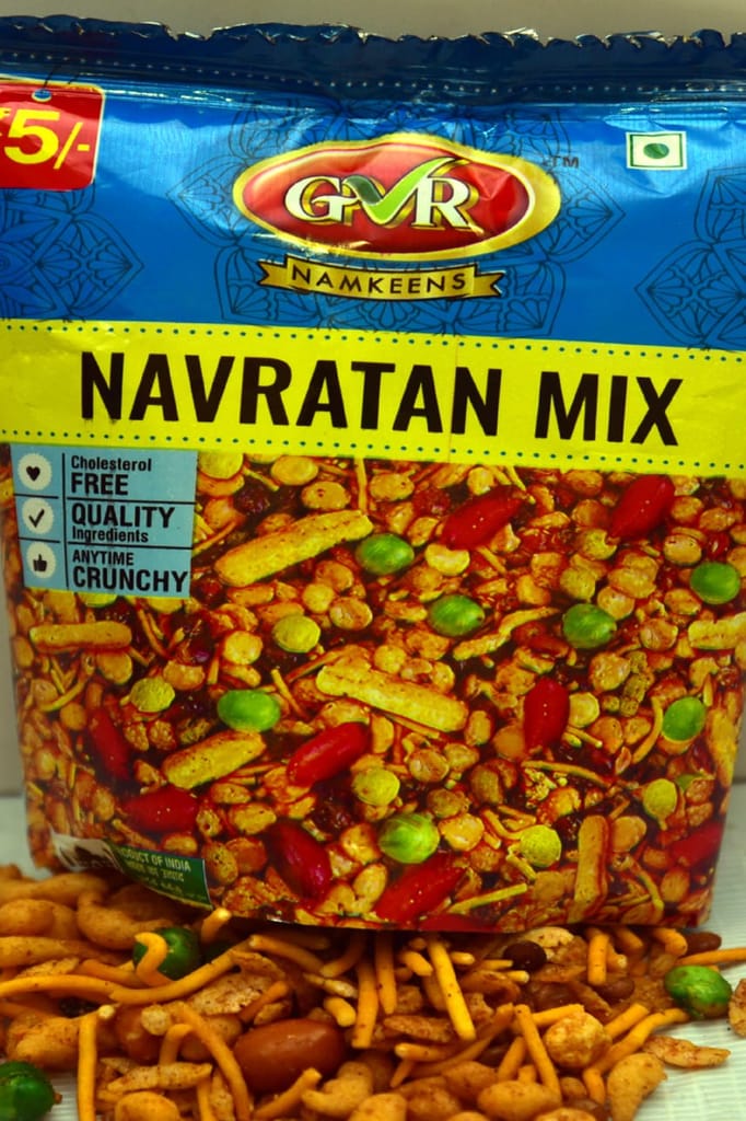 GVR Namkeens -  Navratan Mix (12 PACKETS)