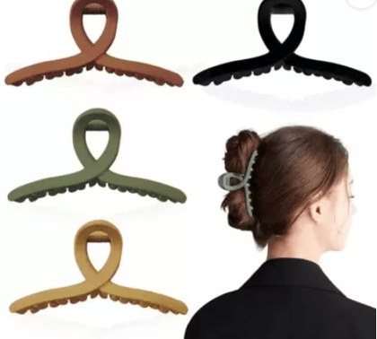 4 Pcs butterfly for Women and girls Hair Claw  (Multicolor)