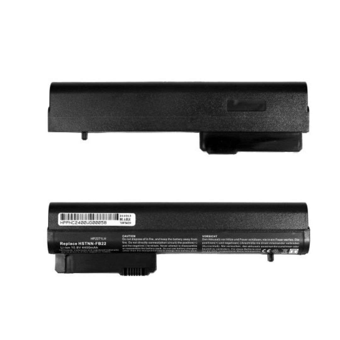 Laptop Battery For HP Compaq NC2400 - 2510p 2400 EliteBook 2530P 2540P, 10.8V 6 Cells 4400mAh – Compatible