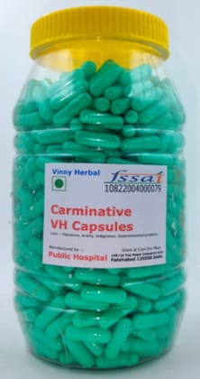 Carminative VH Herbal Supplement Capsules