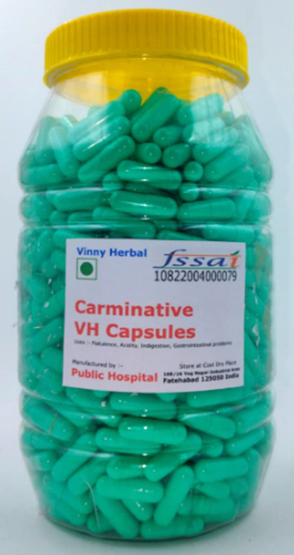 Carminative VH Herbal Supplement Capsules