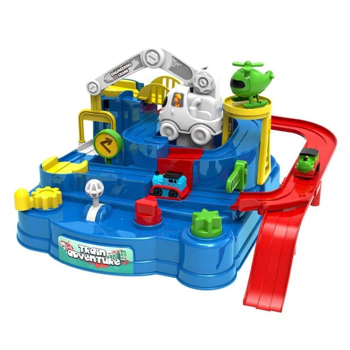  The product title could be "Wooden Railway Adventure Set" - Toys and Games | Buy online on ZillyBuy