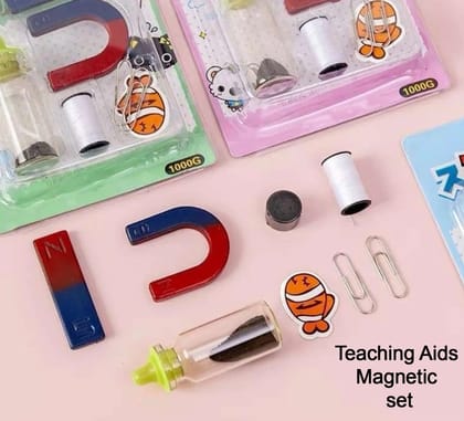 Teaching Aids Magnetic Science Kit Funny Kids DIY Science Kits Educational Experiment Games