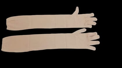 * Seamless Cotton Gloves* Long Cotton Gloves* Skin-tight Gloves