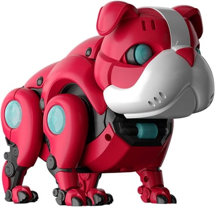  Interactive Robot Toy Dog, Remote Control Robot Toys for Kids, Voice Control, Gesture Sensing, Programmable, LED Eyes, Music and Dance, Gift for Boys and Girls