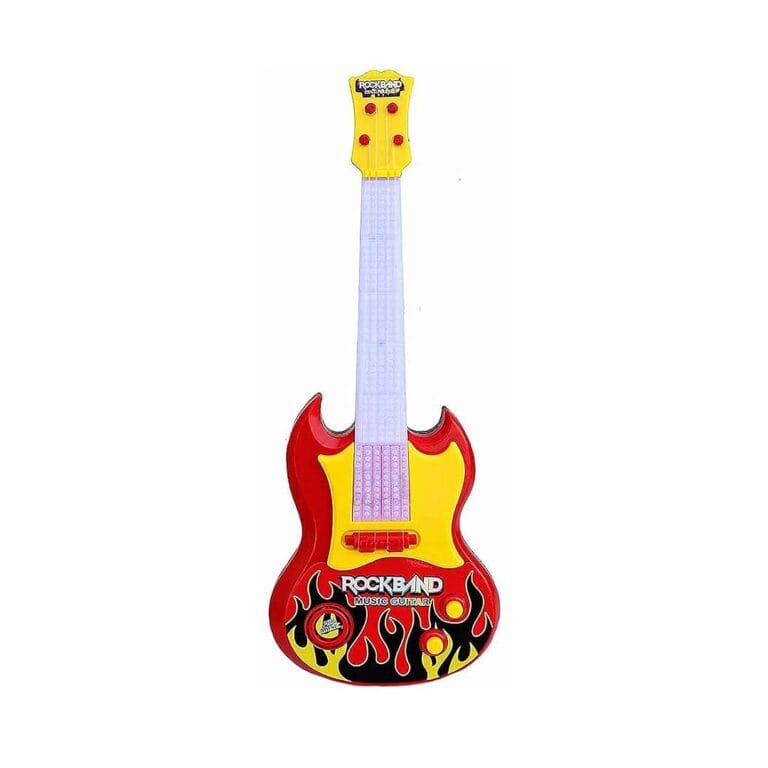 Rock Band Light Up Electric Guitar Toy for Kids - Toys and Games | Buy online on ZillyBuy