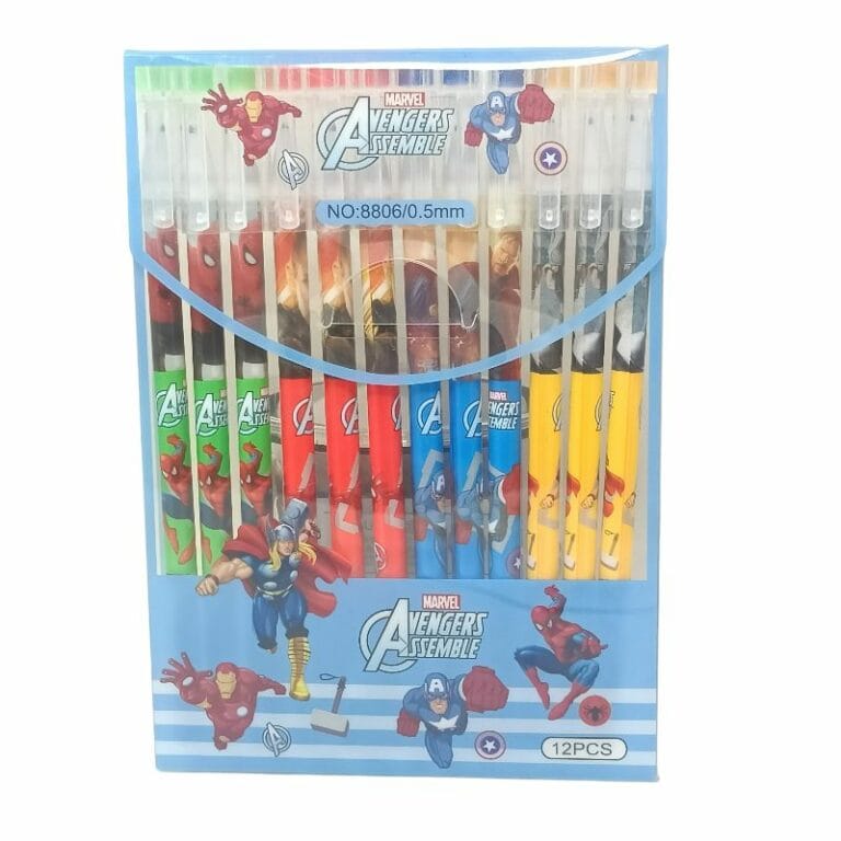  Marvel Avengers Assemble Gel Pens 12-Pack
