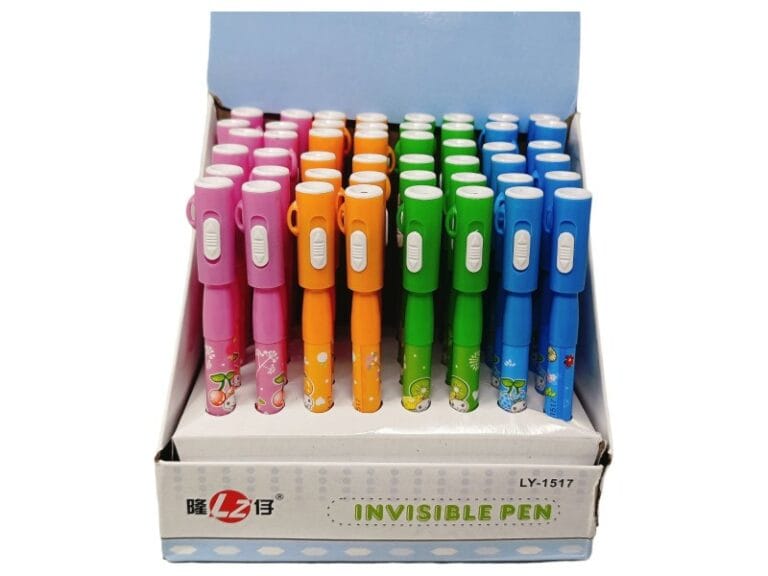  4 Colors Kawaii Cartoon Gel Pens with Light